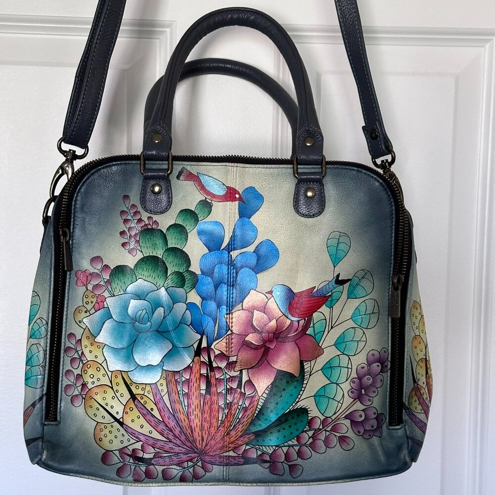 Anuschka leather bag (#15)